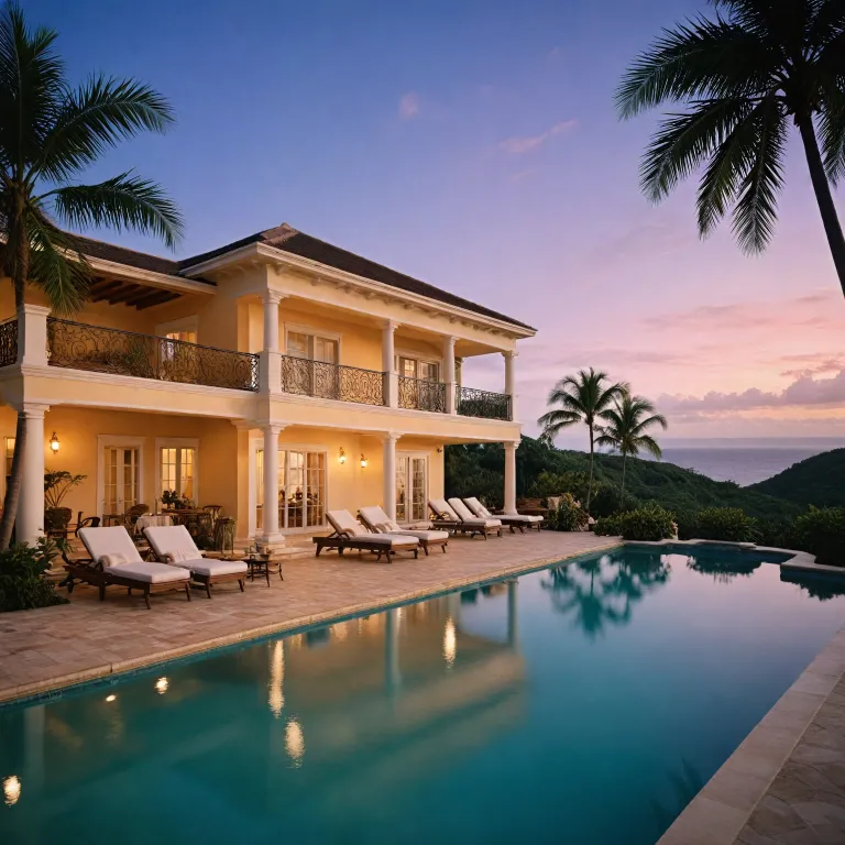 Poolside villa elegance: premium stays with private terraces and ocean views in Antigua and Barbuda