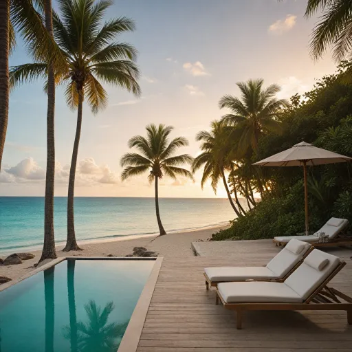 Sapodilla bay beach serenity for luxury stays near Antigua and Barbuda